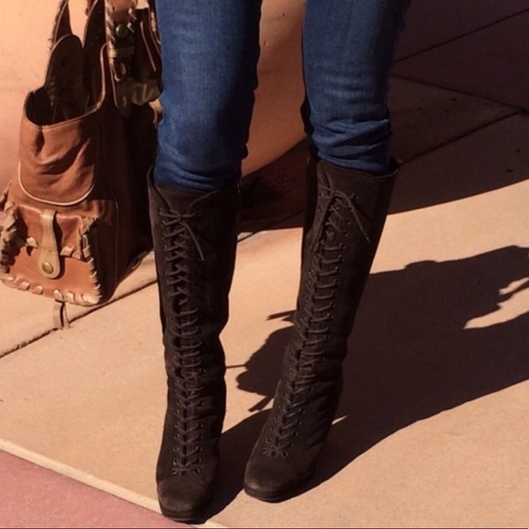 Prada Shoes - Prada Suede Boots